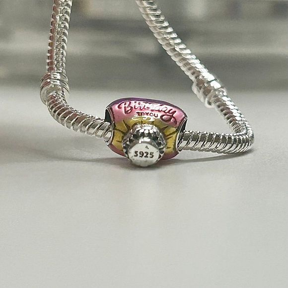 Happy Birthday Heart Balloon Charm - Picture 5 of 9